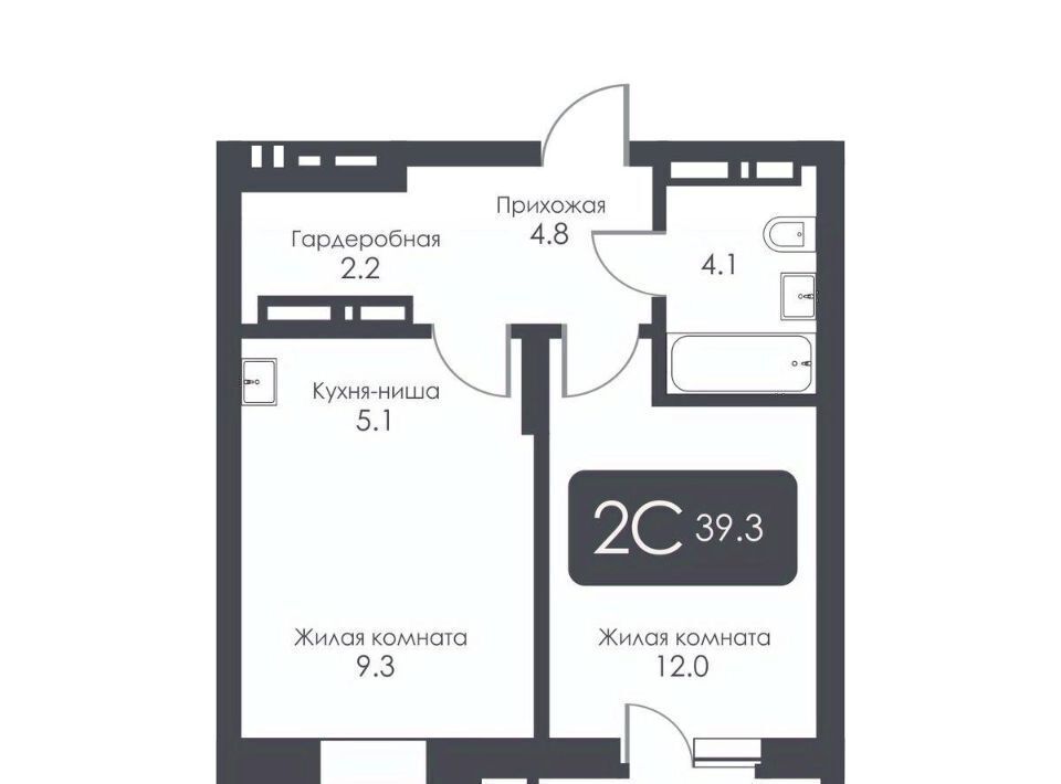 квартира г Новосибирск Берёзовая роща Сити Тауэрс жилой комплекс фото 1