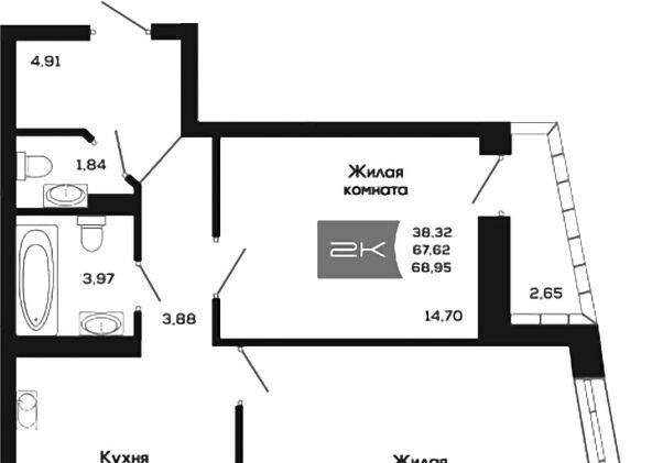 квартира г Новосибирск ул Титова 48 Площадь Маркса фото 1