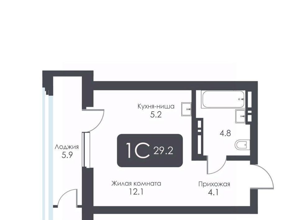 квартира г Новосибирск Берёзовая роща Сити Тауэрс жилой комплекс фото 1