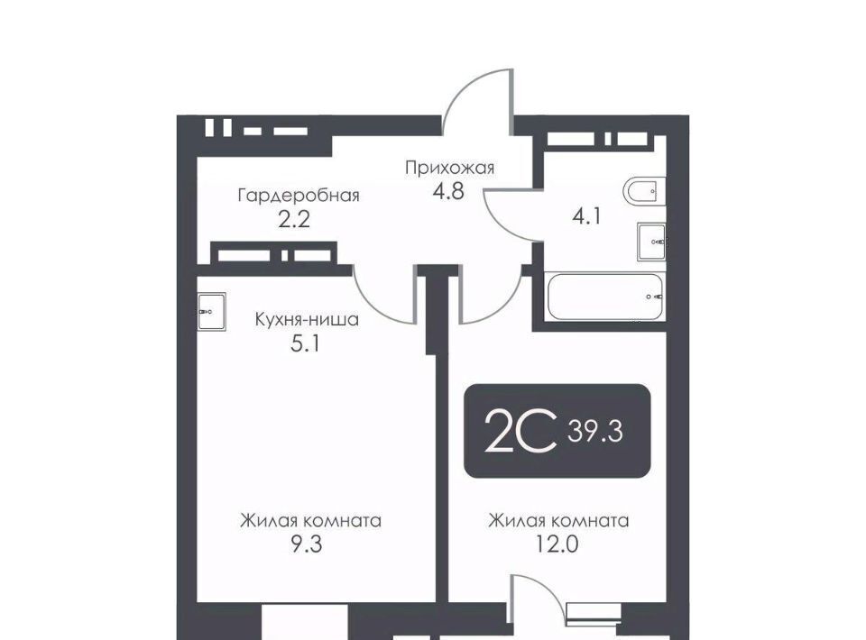 квартира г Новосибирск Берёзовая роща Сити Тауэрс жилой комплекс фото 1