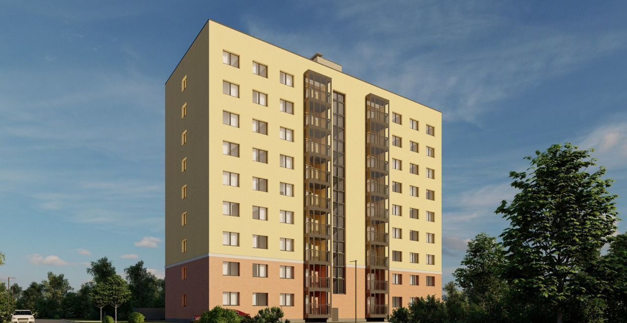 квартира г Ярославль п Парижская Коммуна р-н Дзержинский д. 12 фото 6