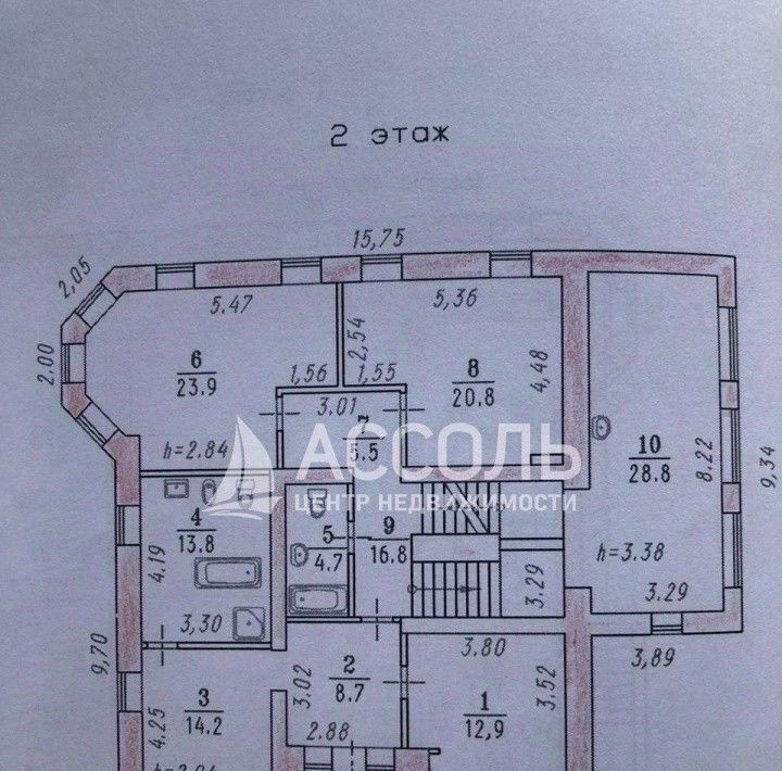 дом г Омск р-н Центральный ул Ю.М.Нагибина 38 микрорайон «Старгород» фото 8