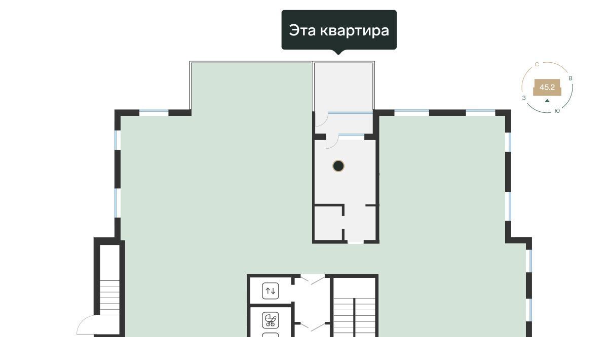 квартира г Тюмень р-н Калининский ул Игоря Комиссарова 9 фото 2