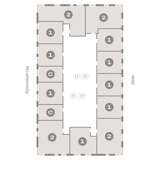 квартира г Москва метро Зябликово ЖК «Квартал Герцена» к 2 фото 7