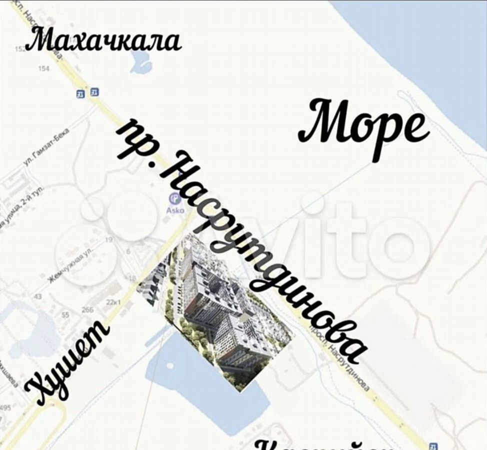 квартира г Махачкала р-н Ленинский пр-кт Насрутдинова 162 фото 9