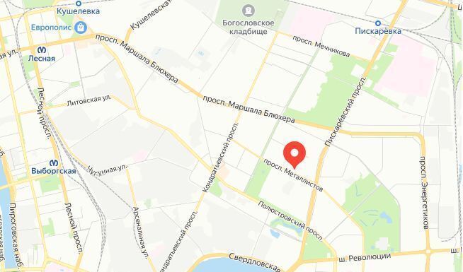 торговое помещение г Санкт-Петербург метро Выборгская пр-кт Металлистов 89 фото 2