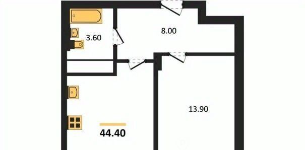 квартира г Воронеж р-н Железнодорожный б-р Содружества 1 фото 1