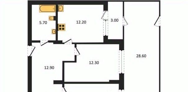квартира г Воронеж р-н Железнодорожный б-р Содружества 1 фото 1
