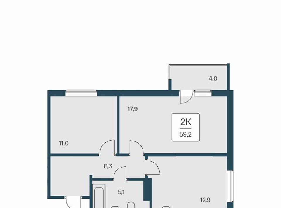 квартира г Новосибирск Заельцовская ул Кедровая 80/3 фото 1