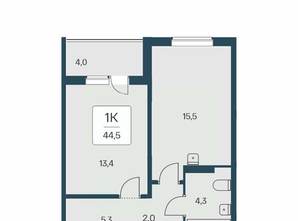 квартира г Новосибирск Заельцовская ул Кедровая 80/3 фото 1