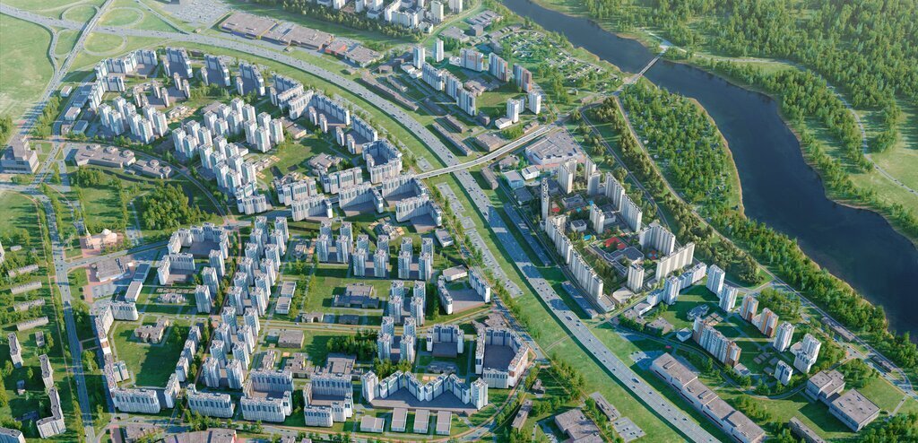 квартира г Санкт-Петербург метро Девяткино дор Муринская 27к/1 Ленинградская область фото 39