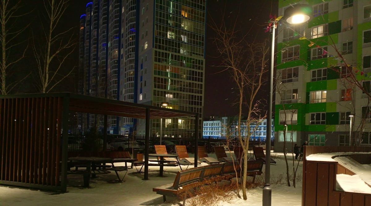 квартира г Новосибирск Студенческая ул Александра Чистякова 22/1 фото 14