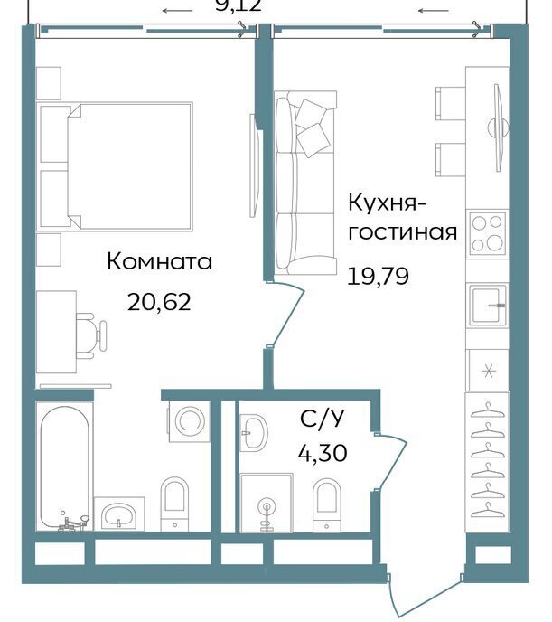 квартира г Саки курортный кластер Темпо фото 1