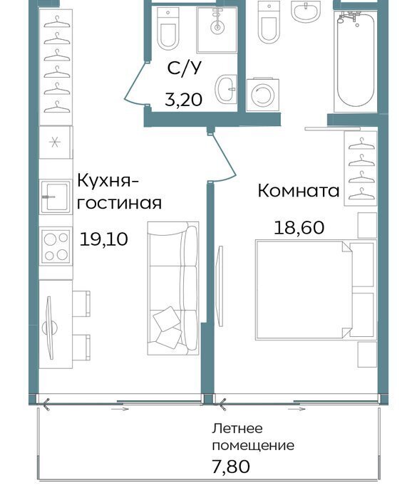 квартира г Саки курортный кластер Темпо фото 1