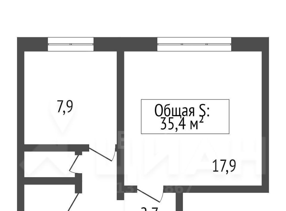 квартира г Москва метро Орехово ул Маршала Захарова 6к/3 фото 2