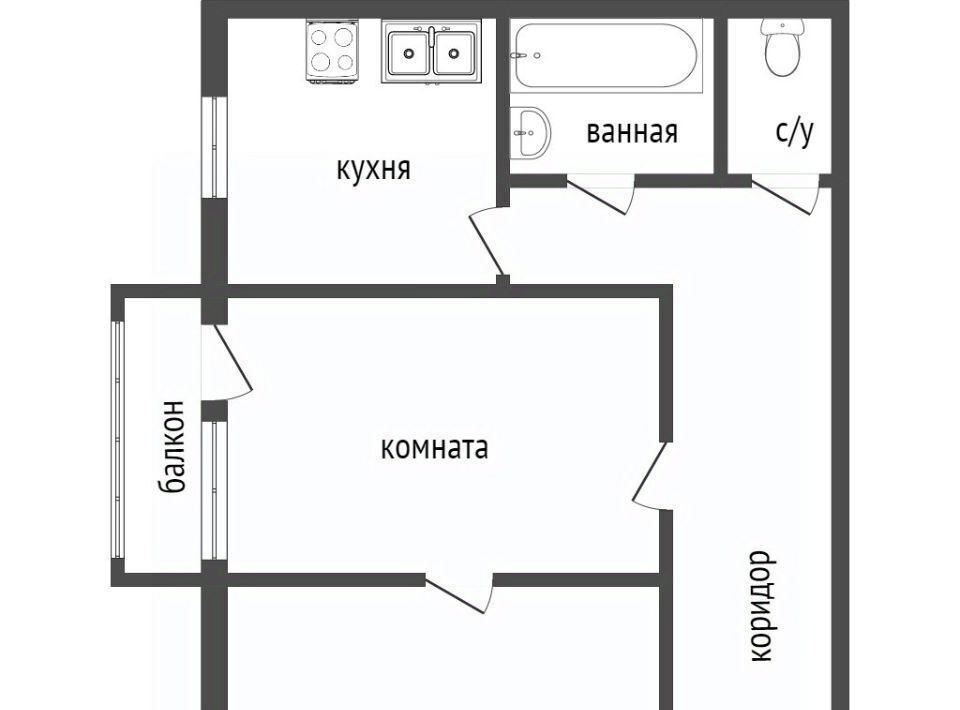 квартира г Красноуральск пер Иллариона Янкина 11 фото 2