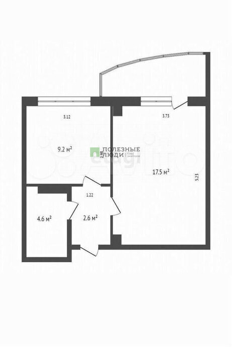 квартира г Красноярск наб Ярыгинская 19а фото 14