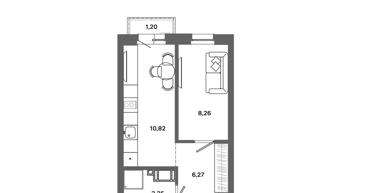 квартира г Сургут 30А, 30А мкр фото 1