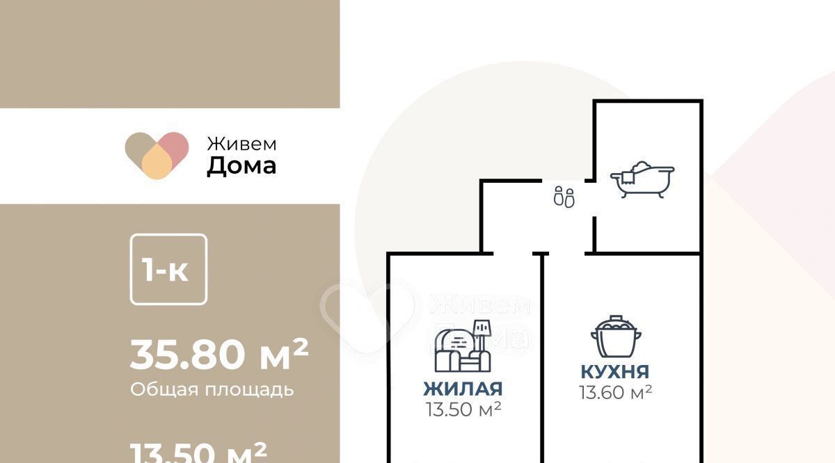квартира г Волгоград р-н Дзержинский ул Ангарская 7 фото 2