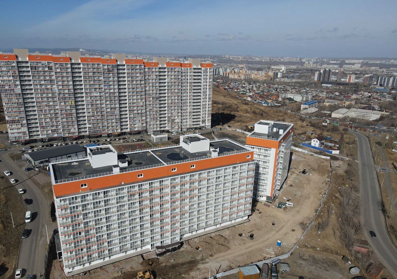 квартира г Красноярск р-н Ленинский пр-кт Машиностроителей 1 корп. 2 фото 5