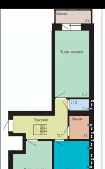 квартира г Ессентуки ул Никольская 23 фото 2