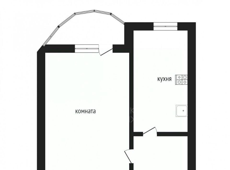 квартира г Тюмень р-н Восточный ул Николая Гондатти 3 Тюмень, Восточный, Тюменский-1 мкр, ул. Николая Гондатти фото 2