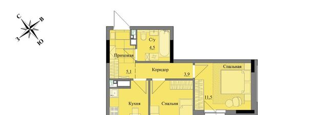 р-н Индустриальный ЖК «Краски леса» фото