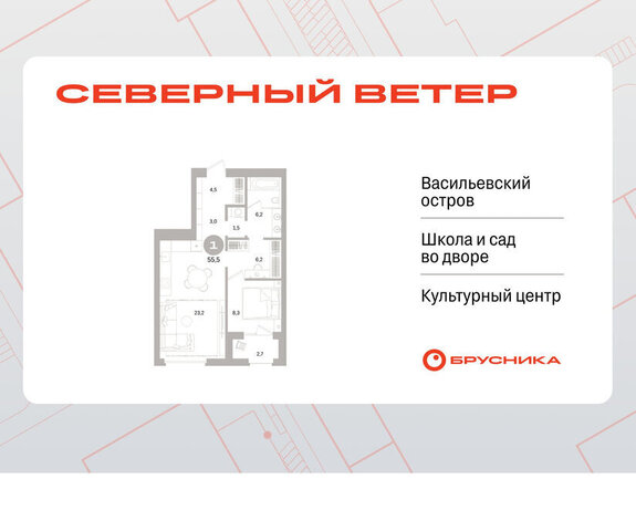 метро Приморская р-н Василеостровский ЖК Северный Ветер фото