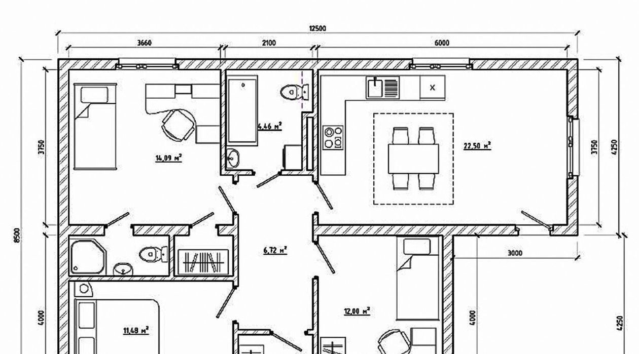 дом г Казань Авиастроительная ул. Дулкын, 54/2 фото 4