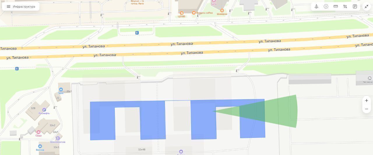 квартира г Санкт-Петербург метро Московская ул Типанова фото 3