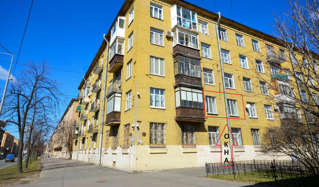 квартира г Санкт-Петербург метро Автово ул Краснопутиловская 28/20 фото 29