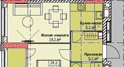 р-н Первомайский ЖК Каштановый двор 1/5 фото