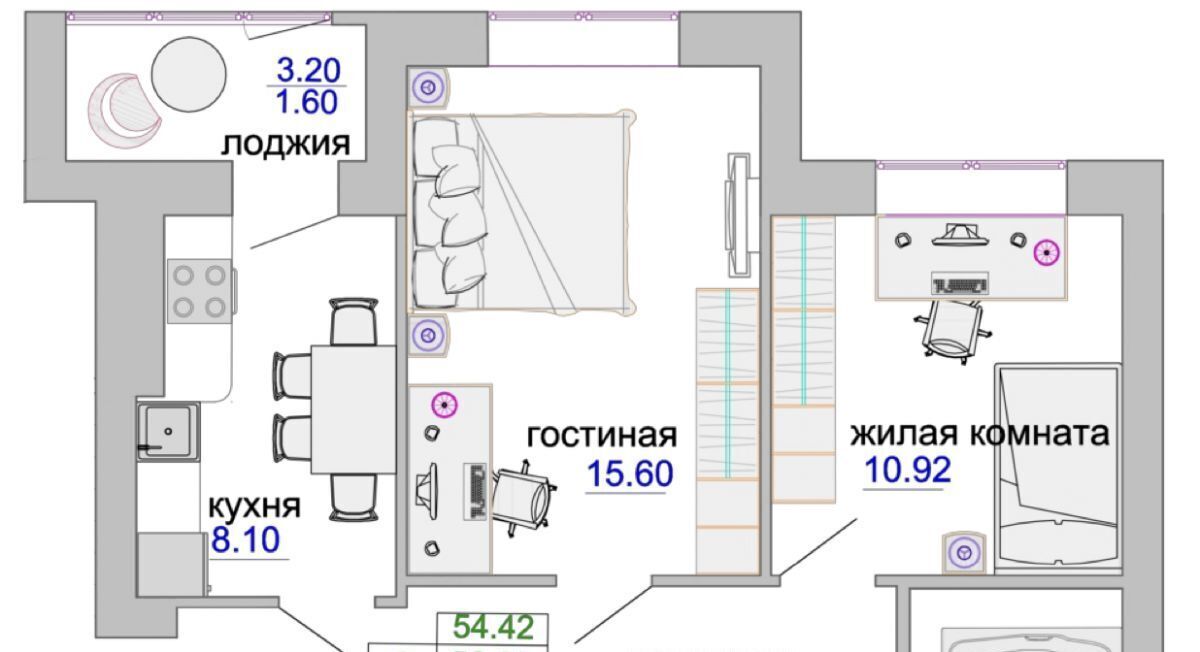 квартира р-н Зеленоградский г Зеленоградск ул Тургенева 16а фото 21