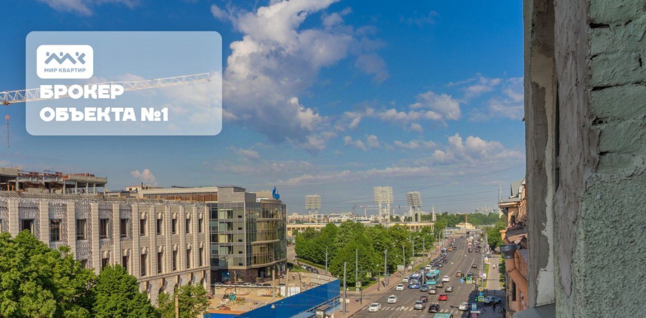 квартира г Санкт-Петербург метро Спортивная пр-кт Добролюбова 21а фото 7