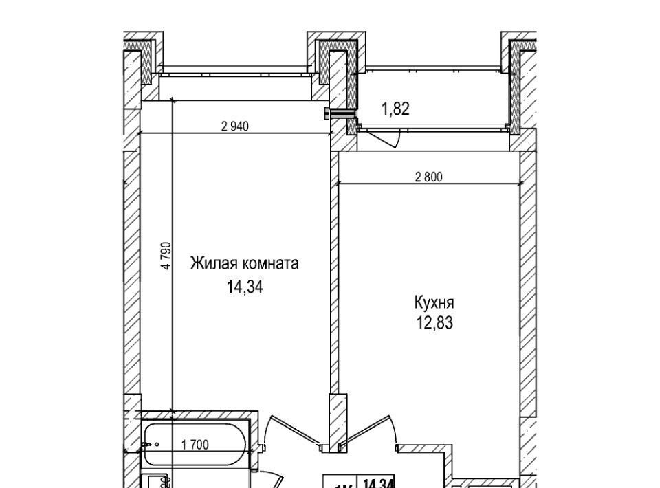 квартира г Новосибирск метро Площадь Гарина-Михайловского пер Комсомольский Проспект жилой комплекс фото 1