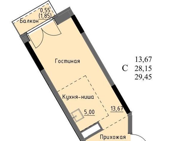квартира р-н Первомайский проезд Ключевой 23а Поселок фото