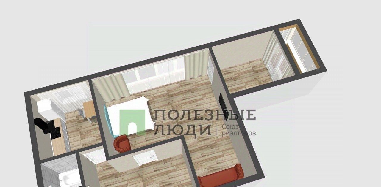 квартира г Архангельск Октябрьский ул Воскресенская 105 фото 1