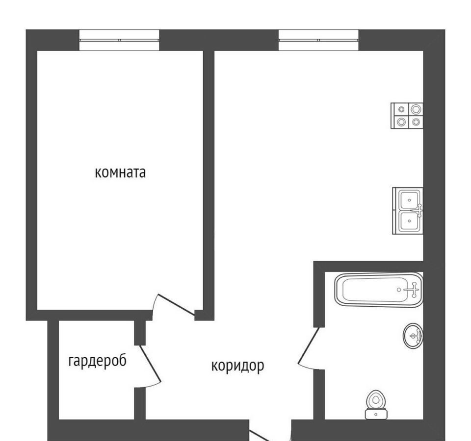 квартира г Тюмень р-н Центральный ул Новгородская 20 ЖК «Да. Квартал Централь» Центральный административный округ фото 23