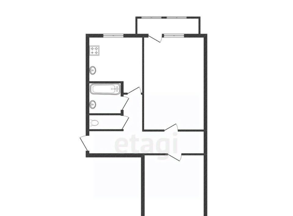 квартира г Белгород Восточный ул Садовая 30 фото 2