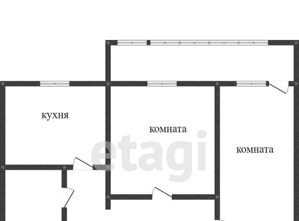 квартира г Шебекино ул Ленина 41 фото 2