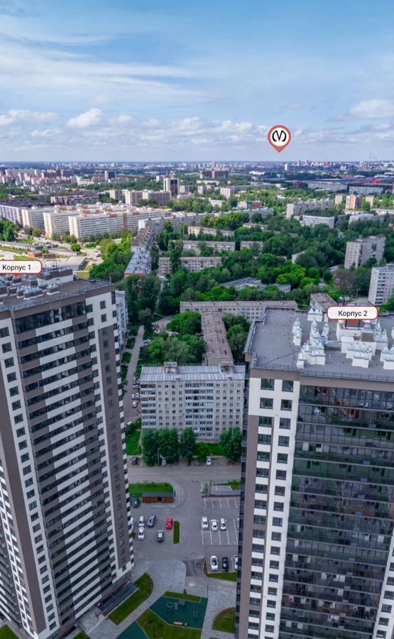 квартира г Новосибирск ул Зорге 229/1 фото 2