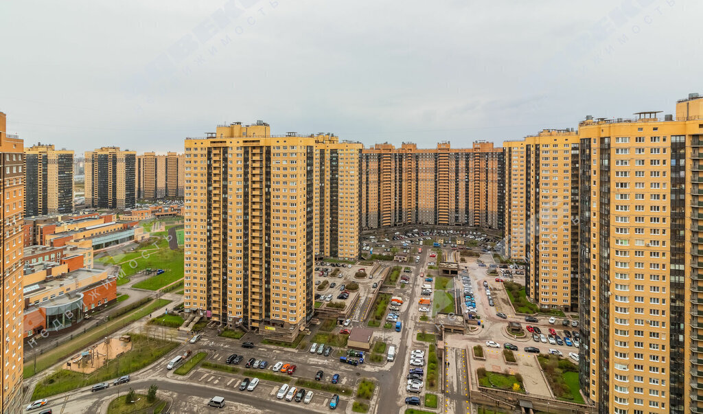 квартира г Санкт-Петербург п Парголово ул Валерия Гаврилина 5 метро Парнас фото 13