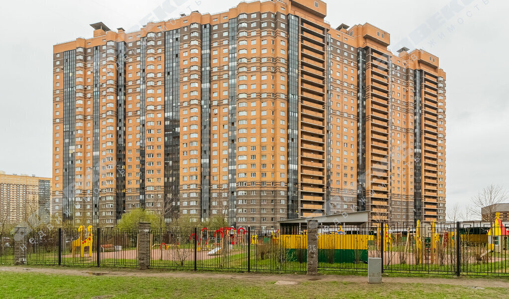 квартира г Санкт-Петербург п Парголово ул Валерия Гаврилина 5 метро Парнас фото 14