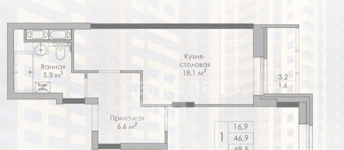 квартира г Липецк р-н Советский ул Московская 155 фото 2