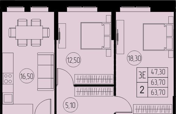 квартира г Пушкино ЖК 31 квартал Медведково фото 1