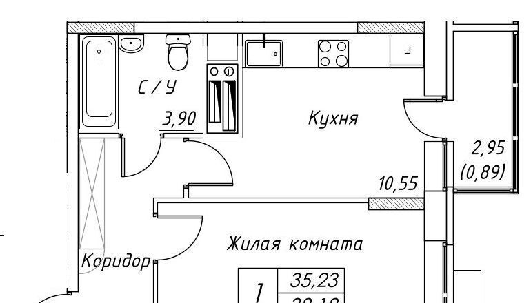 квартира г Дмитров Большевик жилой комплекс фото 3