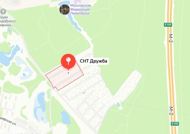 земля метро Бульвар Дмитрия Донского № 134 кв-л, Дружба СНТ фото