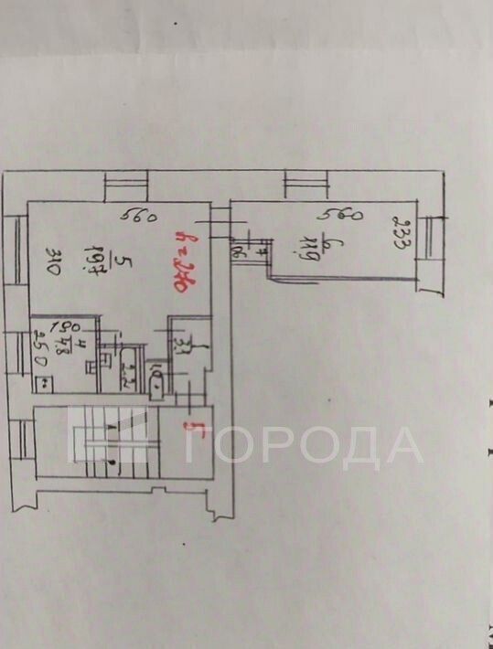 квартира г Новосибирск Заельцовская ул Народная 27/1 фото 9