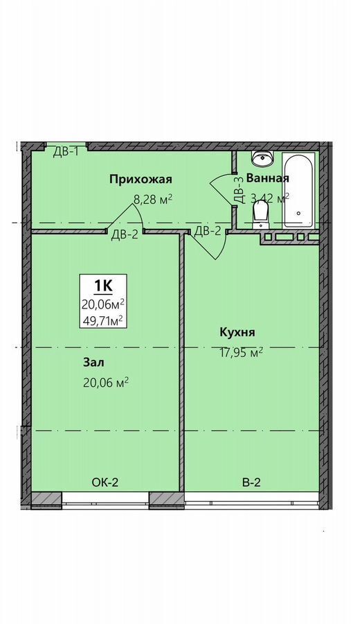 квартира г Махачкала р-н Кировский Благородная ул., 13 фото 27