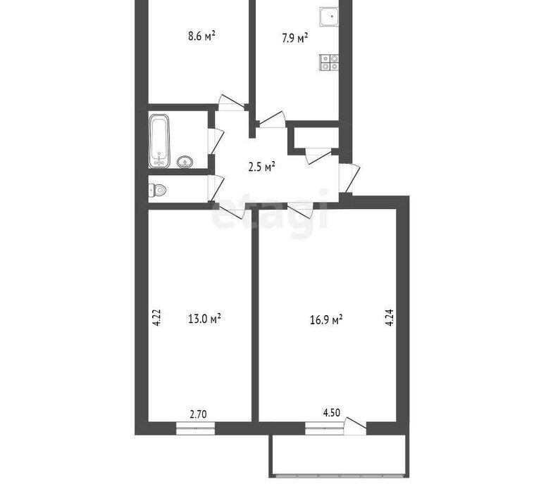 квартира г Ишим ул Карла Маркса 24 фото 1